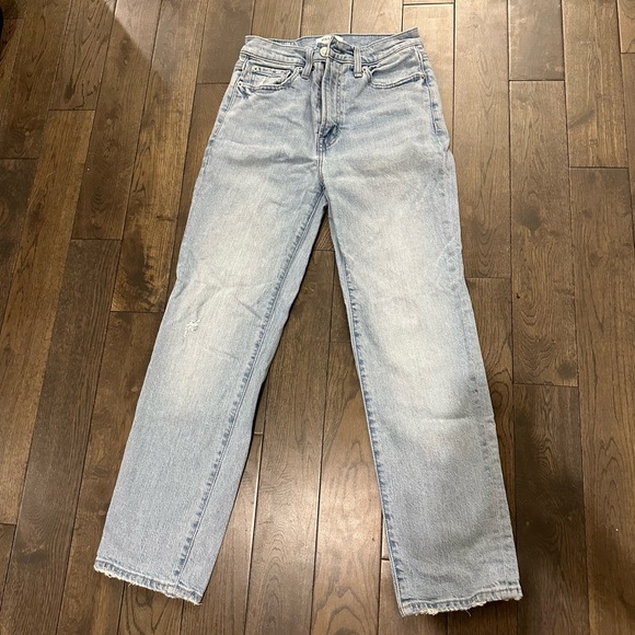 Pistola
Charlie High Waist Frayed
Ankle Straight Leg Jeans - Picture 3 of 4